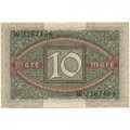 Веймарская республика 10 марок 1920 год - UNC