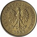 Польша 1 грош 1997 год