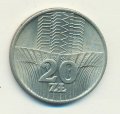 Польша 20 злотых 1973 год