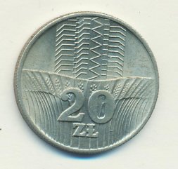 Польша 20 злотых 1973 год