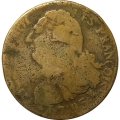 Франция 2 соля 1793 год (W)