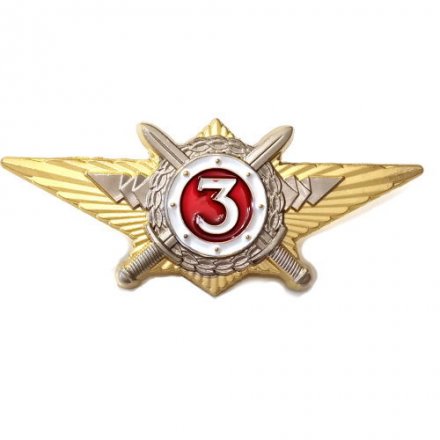 Знак Росгвардии &quot;Квалификационное звание&quot; Специалист 3-го класса
