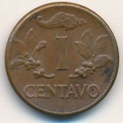 Колумбия 1 сентаво 1962 год