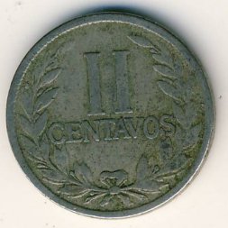 Колумбия 2 сентаво 1921 год