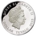 Тувалу 1 доллар 2015 год - Австралийский муравей-бык