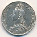 Великобритания 2 шиллинга (1 флорин) 1887 год