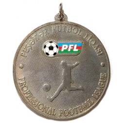 Медаль Профессиональная футбольная лига PFL. Первый дивизион 2008-2009 (серебристая)