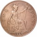 Великобритания 1 пенни 1929 год