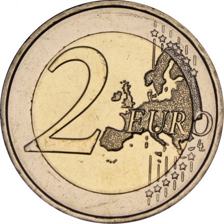 Латвия 2 евро 2024 год - Пузурис