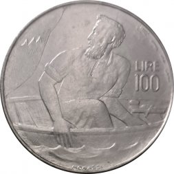 Сан-Марино 100 лир 1972 год - Святой Марин