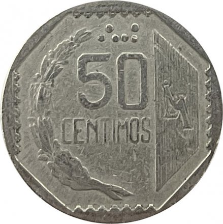 Перу 50 сентимо 1994 год
