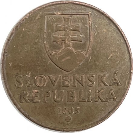 Словакия 50 геллеров 2005 год