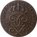 Швеция 1 эре 1930 год - Король Густав V