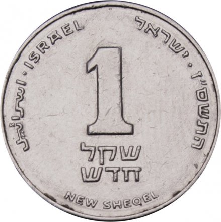 Израиль 1 новый шекель 2007 год
