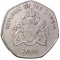 Гамбия 1 даласи 2008 год 