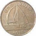 Бермудские острова 1 доллар 2015 год