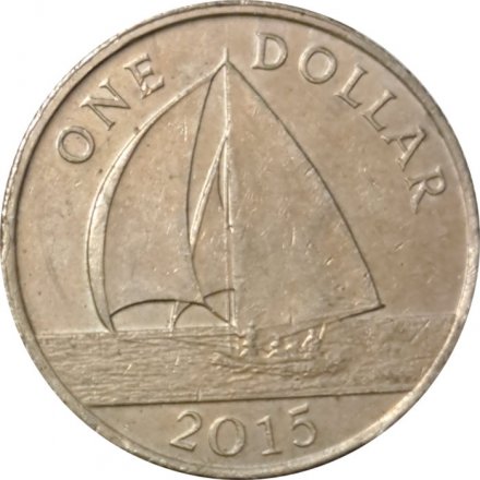 Бермудские острова 1 доллар 2015 год