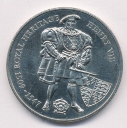 Монета Фолклендские острова 2 фунта 1996 год
