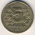 Финляндия 5 марок 1978 год