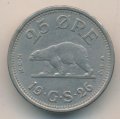 Гренландия 25 эре 1926 год - Полярный медведь