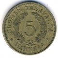 Финляндия 5 марок 1942 год