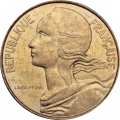 Франция 10 сантимов 1987 год - Марианна