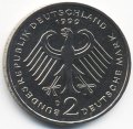 ФРГ 2 марки 1999 год - Вилли Брандт (D)