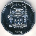 Ямайка 1 цент 1976 год