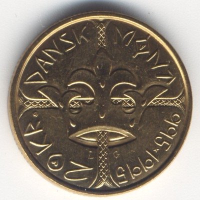 Дания 20 крон 1995 год