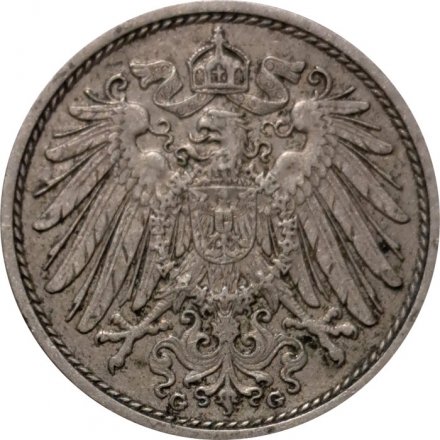 Германия 10 пфеннигов 1913 год (G)