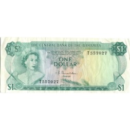 Багамские острова 1 доллар 1974 год - XF