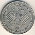 ФРГ 2 марки 1974 год