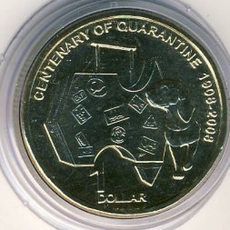 Австралия 1 доллар 2008 год