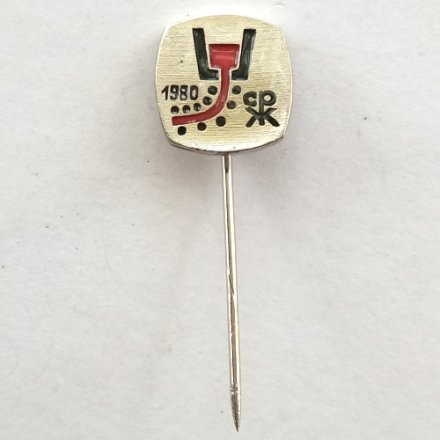 Значок-иголка 1980 срж