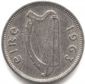 Ирландия 3 пенса 1963 год