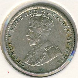 Стрейтс-Сетлментс 5 центов 1918 год