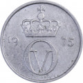 Норвегия 10 эре 1975 год - Король Улаф V