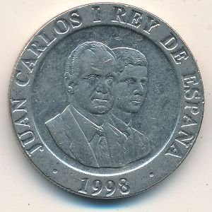 Испания 200 песет 1998 год