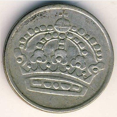 Швеция 25 эре 1959 год