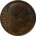 Италия 5 чентезимо 1937 год