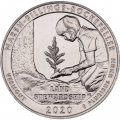 США 25 центов 2020 год - Национальный исторический парк Рокфеллера, 54-й парк (D)