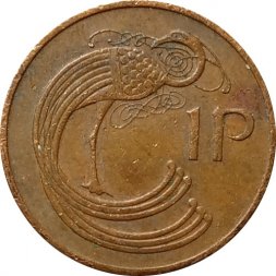 Ирландия 1 пенни 1974 год