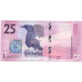 Сейшельские острова 25 рупий 2016 год - Фауна UNC