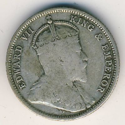 Цейлон 50 центов 1903 год