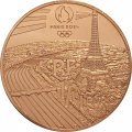 Франция 1/4 евро 2022 год - XXXIII летние Олимпийские игры, Париж 2024. Кайтсерфинг