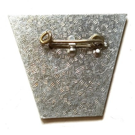 Значок 30 лет освобождения от фашизма. 30 Jahrestag der Befreiung. ГДР (серебристый)