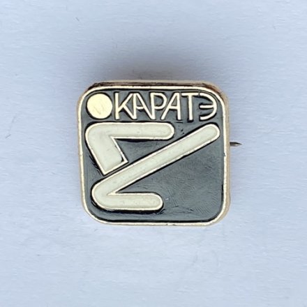 Значок. Каратэ. Виды спорта