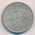 Нидерланды 1/2 гульдена 1930 год