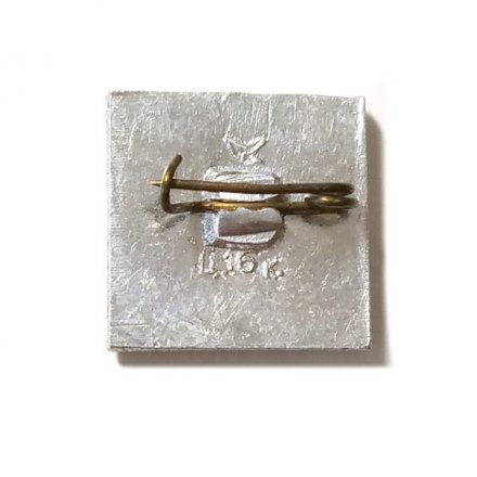 Значок ЯК-40. Аэрофлот (зеленый)