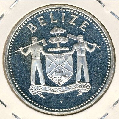 Белиз 25 долларов 1980 год